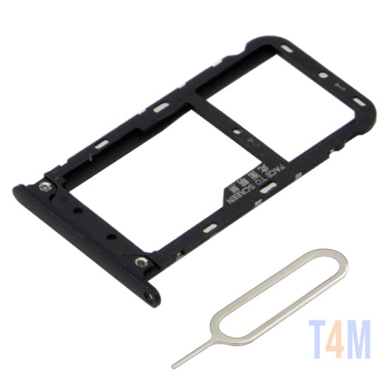 SIM HOLDER XIAOMI POCO X3/POCO X3 NFC PRETO